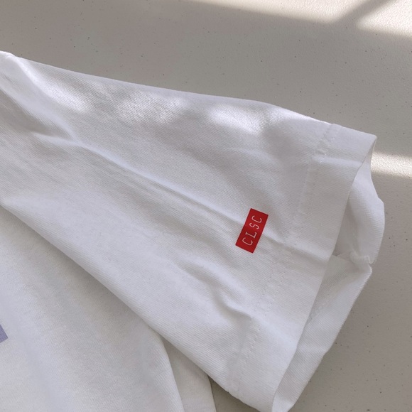 CLSC T Shirt White Graphic Tee Size Medium - Picture 6 of 7